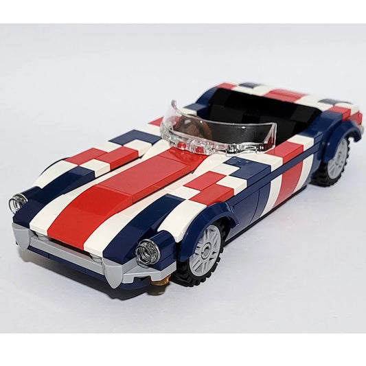 "Austin Powers" Jaguar E-Type - MOC